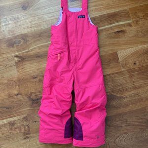 Patagonia Kids Pink Snow Bibs